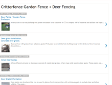 Tablet Screenshot of critterfence.blogspot.com