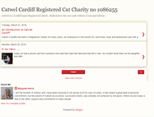 Tablet Screenshot of catwel-cardiff.blogspot.com