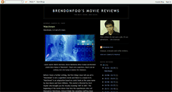 Desktop Screenshot of brendonfoosmoviecritics.blogspot.com