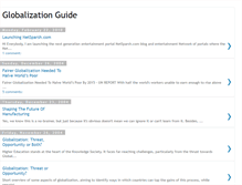 Tablet Screenshot of globalisationguide.blogspot.com