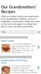 Mobile Screenshot of ourgrandmothersrecipes.blogspot.com