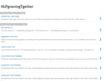 Tablet Screenshot of nlpgrowingtogether.blogspot.com