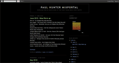 Desktop Screenshot of paulhuntermixportal.blogspot.com