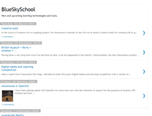 Tablet Screenshot of blue-sky-school.blogspot.com