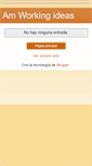 Mobile Screenshot of amworkingideas.blogspot.com