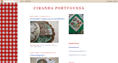 Desktop Screenshot of cirandaaportuguesa.blogspot.com