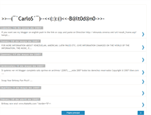 Tablet Screenshot of carlos-baltodano-enespanol.blogspot.com