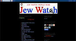 Desktop Screenshot of jewwatchworldwide.blogspot.com