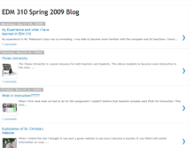 Tablet Screenshot of crenshawtedm310spring2009.blogspot.com