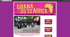 Desktop Screenshot of ghanago2africa.blogspot.com