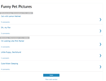 Tablet Screenshot of funny-pet-pictures.blogspot.com