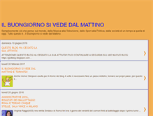 Tablet Screenshot of ilbuongiornosivededalmattino.blogspot.com