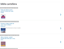 Tablet Screenshot of bibliocartellera.blogspot.com