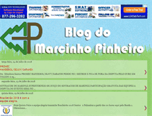 Tablet Screenshot of marcinhopinheiro.blogspot.com