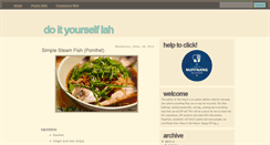 Desktop Screenshot of do-it-yourself-lah.blogspot.com