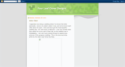Desktop Screenshot of fouleafcloverdesigns.blogspot.com