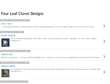 Tablet Screenshot of fouleafcloverdesigns.blogspot.com
