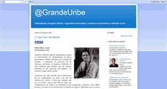 Desktop Screenshot of grandeuribe.blogspot.com