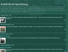 Tablet Screenshot of barbariansportfishing.blogspot.com