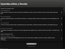 Tablet Screenshot of leyendasmitosyfavulas.blogspot.com