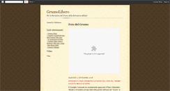 Desktop Screenshot of grumolibero.blogspot.com