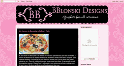 Desktop Screenshot of bblonskidesigns.blogspot.com