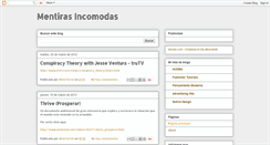 Desktop Screenshot of mentirasincomodas.blogspot.com