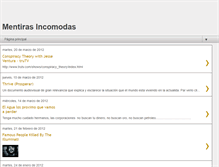 Tablet Screenshot of mentirasincomodas.blogspot.com