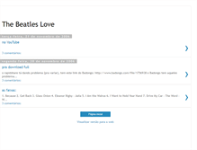 Tablet Screenshot of beatles-love.blogspot.com