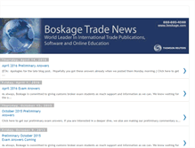 Tablet Screenshot of boskagetradenews.blogspot.com