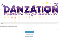 Tablet Screenshot of danzation2011.blogspot.com