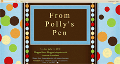Desktop Screenshot of frompollyspen.blogspot.com