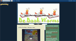 Desktop Screenshot of bebookworms.blogspot.com