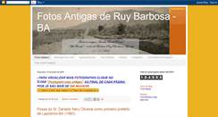 Desktop Screenshot of fotosantigasderuybarbosabahia.blogspot.com