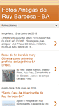 Mobile Screenshot of fotosantigasderuybarbosabahia.blogspot.com
