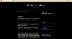 Desktop Screenshot of laptopnomad.blogspot.com