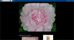 Desktop Screenshot of marieardenpinkliving.blogspot.com