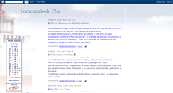 Desktop Screenshot of comentariodoceu.blogspot.com