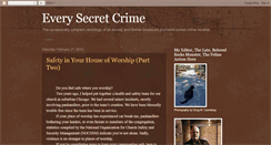 Desktop Screenshot of everysecretcrime.blogspot.com