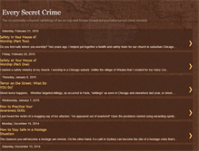 Tablet Screenshot of everysecretcrime.blogspot.com