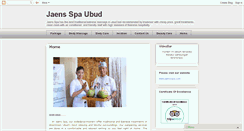 Desktop Screenshot of jaensspa.blogspot.com