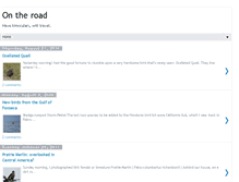 Tablet Screenshot of johnvandort-ontheroad.blogspot.com