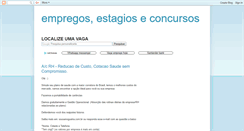 Desktop Screenshot of meuprimeiroempregoestagio.blogspot.com
