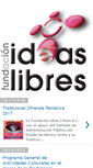 Mobile Screenshot of fundacionideaslibres.blogspot.com