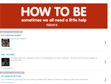 Tablet Screenshot of howtobe-france.blogspot.com