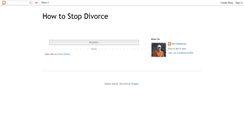 Desktop Screenshot of how-to-stop-divorce.blogspot.com