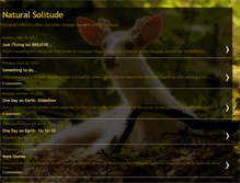 Tablet Screenshot of naturalsolitude.blogspot.com