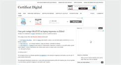 Desktop Screenshot of certificatdigital.blogspot.com