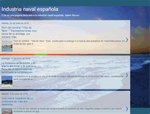 Tablet Screenshot of industrianavalgallega.blogspot.com