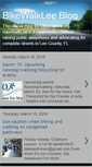 Mobile Screenshot of bikewalklee.blogspot.com